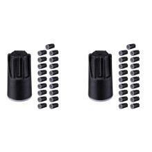 Waterproof Wire Connectors, Grease Cap Outdoor Electrical Wire Cap Nuts for Low Voltage Landscape Lighting,Black(40Pack)