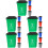 5Sets Assorted Color Garbage Classification Toy PP Kids Cognitive Game 8