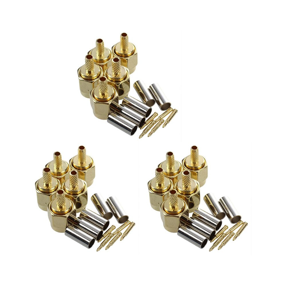 15Pcs Sma Male Plug Straight Crimp Rg316 Rg174 Rf Adapter Connector 4711551473224