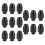 15Pcs Multi Quick Change Keyless Chuck Universal Chuck Replacement for  4486 Rotary Tools 3000 4000 7700 8200 1