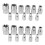 22Pc Female E Torx Star Socket Set Rail E4 - E20 External Star Torque Socket Set 1