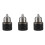 3X Key Type 1.5-13mm Capacity B16 Tapered Bore Drill Chuck 1