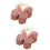100Pcs Pink Paper Candy Storage Cups for Chocolate Wrappers 9