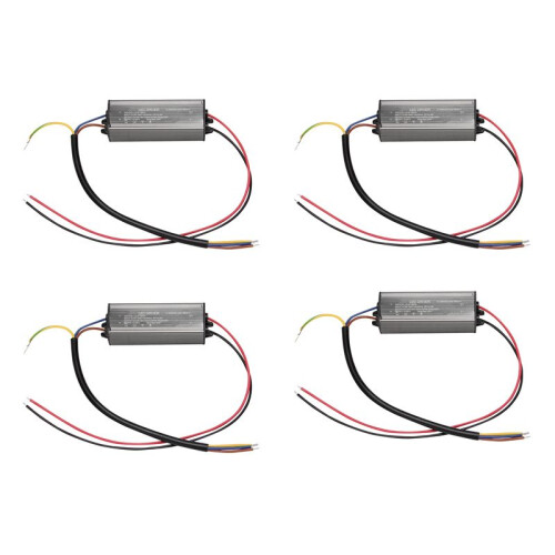 4X 30W LED Treiber Konstantstrom Driver Netzteil Trafo Transformator Wasserdicht
