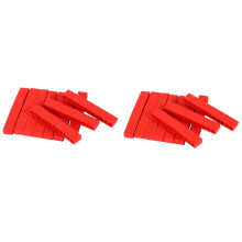 20Pcs 12-Hole Screwdriver Bit Holder Base Storage Case Hex Bit Organizer