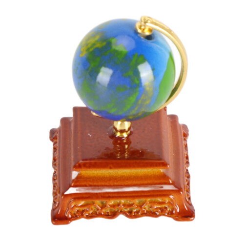 Miniature World Globe Study Decor Dollhouse Accessories 2.7x4cm