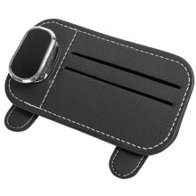 Car Multifunctional Sunglasses Clip Card Holder Clip Spectacle Frame Sun Visor Organizer Sunglasses Clip Card Clip