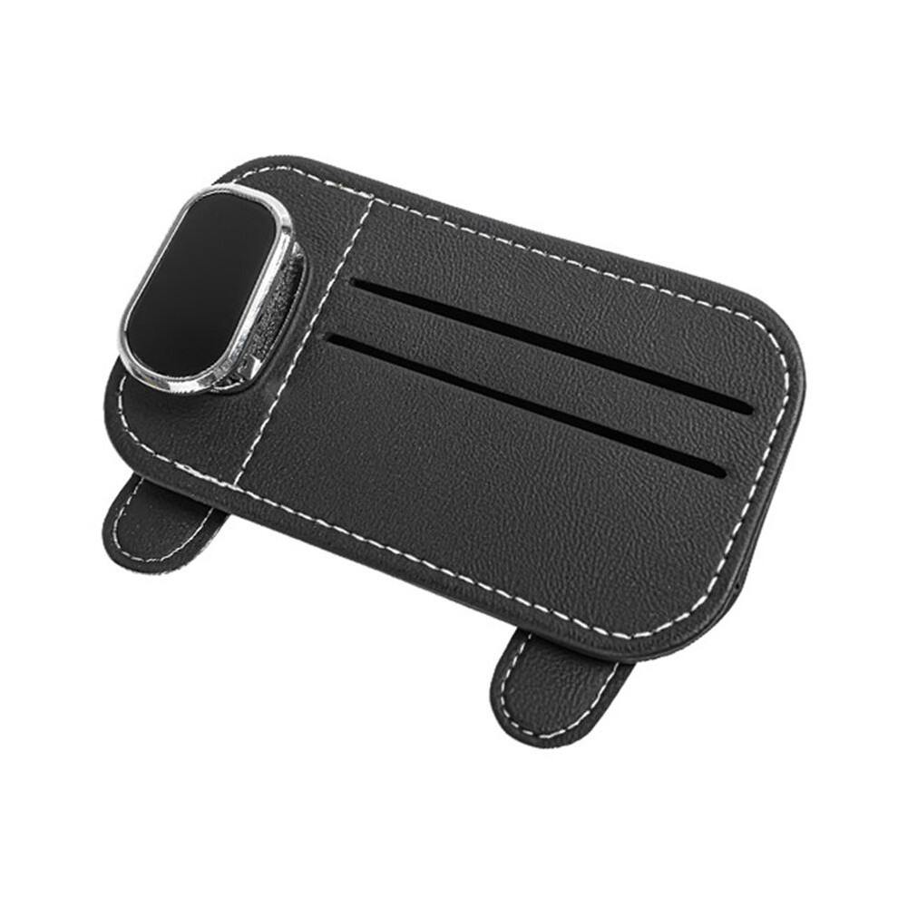 Car Multifunctional Sunglasses Clip Card Holder Clip Spectacle Frame Sun Visor Organizer Sunglasses Clip Card Clip Light 4711256743561