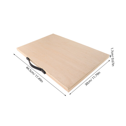 Portable Solid Wood Drawing Board Smooth Surface for Artists 1