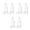 6Pcs Home Use ABS Automatic Bird Feeder Water Dispenser for Parakeets 5