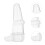 6Pcs Home Use ABS Automatic Bird Feeder Water Dispenser for Parakeets 11