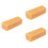 3Pcs Beige Rubber Sanding Belt Cleaner Blocks for Skateboards 6