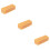 3Pcs Beige Rubber Sanding Belt Cleaner Blocks for Skateboards 9