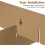 3Sets Protective Khaki Cardboard Dividers for Glassware Moving Boxes 6