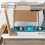 Livello digitale con display LCD, ABS, trova-angoli, Ciano 8