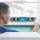 Digitale Wasserwaage Cyan LCD, 2 x AAA-Winkelmesser 9