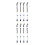 8Pcs Golf Score Counter Bracelet Quick Scoring Bead Design 4
