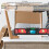 Rote digitale Wasserwaage mit LCD-Inclinometer-Winkelmesser 12