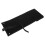Black Foldable Patch Organizer Book with Hook & Loop for Display 10