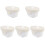 5Pcs Ceramic Soup Bowl with Lid Multi Color Stew Pot for Kitchen Use 4