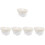 5Pcs Ceramic Soup Bowl with Lid Multi Color Stew Pot for Kitchen Use 7
