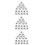 600Pcs White Plastic Clothes Hanger Size Markers Size Circles 4