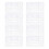 16Pcs Plastic Mechanical Eraser Tools and Drawing Template Shields Set 2