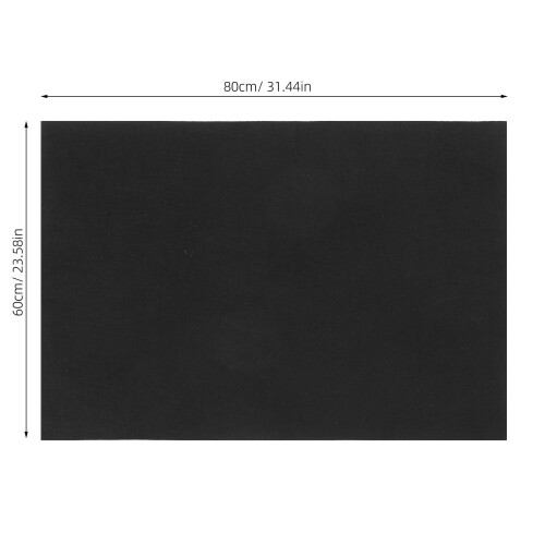Extra Thick Black Felt Calligraphy Mat for Painting and Writing 1