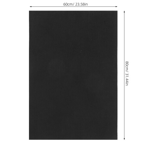 Extra Thick Black Felt Calligraphy Mat for Painting and Writing 2