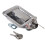2Pcs Silver Trailer Handle Locks Anti-Theft Heavy Duty Car Accessories 6