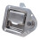 2Pcs Silver Trailer Handle Locks Anti-Theft Heavy Duty Car Accessories 9