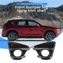 For CX-5 CX5 2015 2016 2017 Fog Light Lens Cover Front Bumper Fog Lamp Fame Decoration Car Stying
