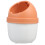 3Pcs White Desktop Trash Can PP Material Small Covered Waste Container 3