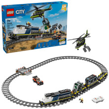 LEGO City 60508 O Roubo do Trem da Polícia - Brinquedo de Construção a partir de 7 anos - Presente