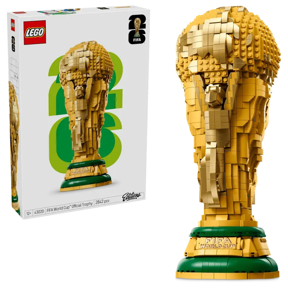 Lego Editions Football 43020 Fifa World Cup Official Trophy Age 12+ 2842Pcs