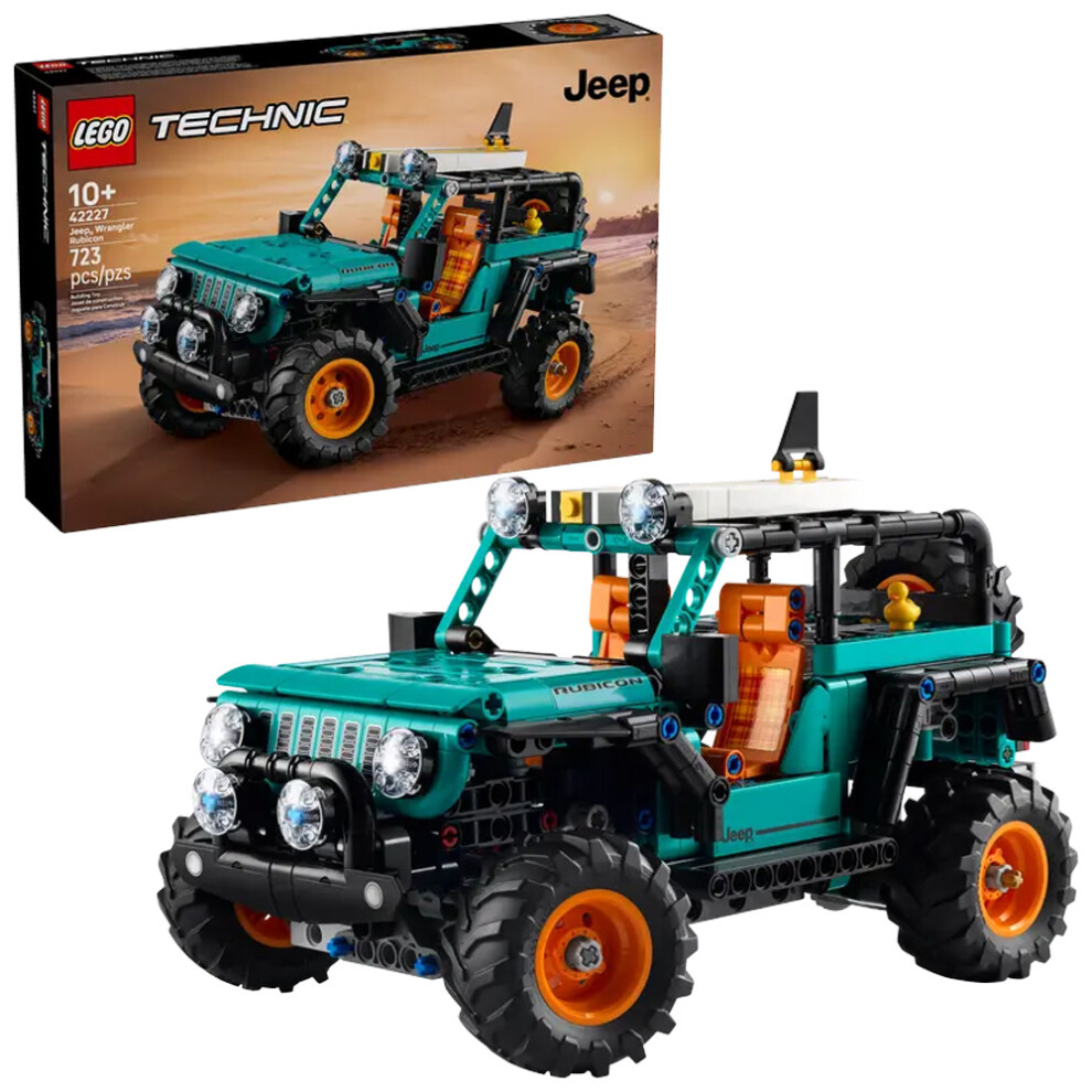 Lego Technic 42227 Jeep Wrangler Rubicon Suv Age 10+ 723Pcs