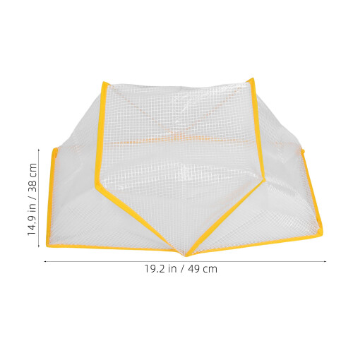 Waterproof Foldable Vegetable Raised Garden Bed Cover White 2