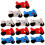 60Pcs Mini Motorcycle Erasers for Kids Assorted Color Safe School Use 3