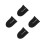4Pcs Lightweight Black Cast Sock Protector for Foot and Toe Casts 6