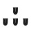 4Pcs Lightweight Black Cast Sock Protector for Foot and Toe Casts 8