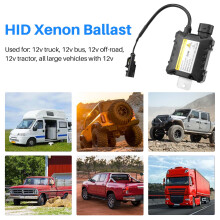 55W HID Bi Xenon Ballast 12V Digital Slim Ballast Reator Eletrônico Rápido e Brilhante para H1 H3 H3C H4-1 H4-2 H7 H8 9005 9006
