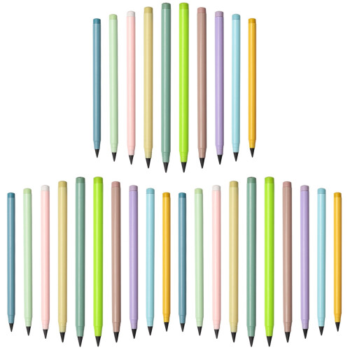 30Pcs Lightweight Colored Everlasting Pencils for Sketching Drawing 1
