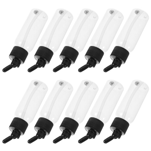 20Pcs Leakproof Multi Color Plastic Airbrush Paint Bottles for Models 1