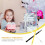 9Pcs Durable Metal Pencils Inkless Infinite Use Assorted 10