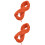 Handgewebte DIY Baumwollseile Orange Für Handarbeiten 5