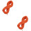 Handgewebte DIY Baumwollseile Orange Für Handarbeiten 6