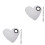 2Stk Kosmetikpalette Mit Spatel Silber Für Foundation Mixer 3