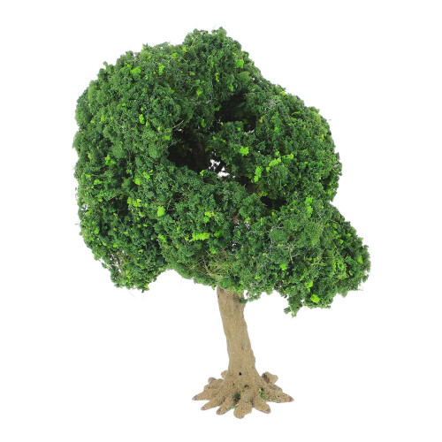 5Pcs Green Wire Mesh Trees for Micro Landscape Model Train Scenery 2