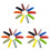18Pcs Silicone Grocery Bag Holders with in Assorted Colors 2