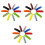 18Pcs Silicone Grocery Bag Holders with in Assorted Colors 3